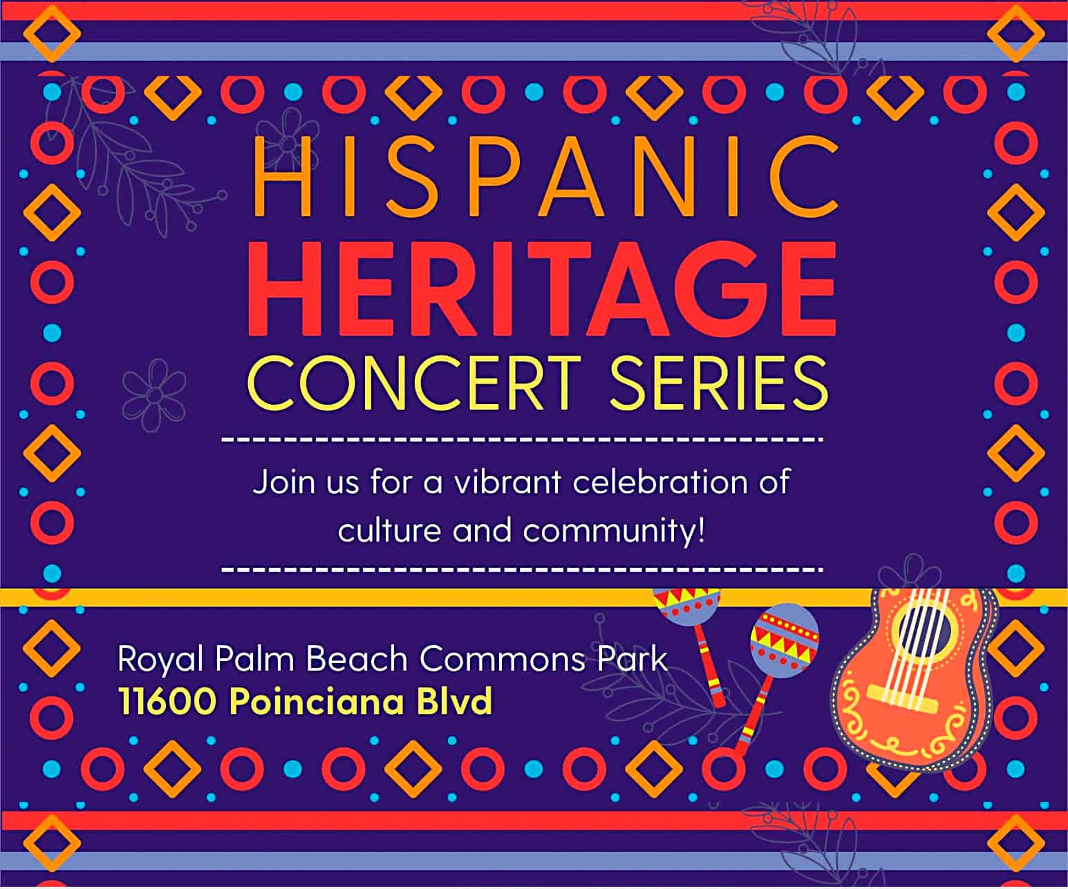 Free Hispanic Heritage month concerts, Royal Palm Beach, Sept. 4 & 18