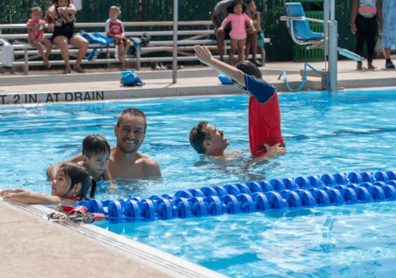 Safe Splash Water Safety events at pools with free entry