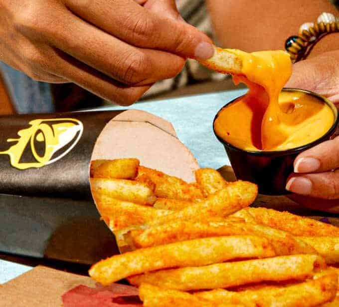 Enjoy dollar Meximelt and dollar Nacho fries at Taco Bell on Aug. 4