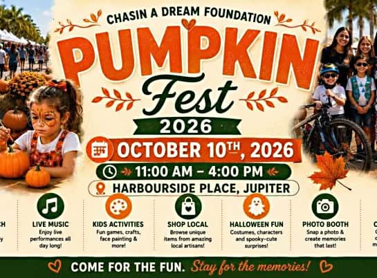 Pumpkin Fest at Harbourside Place in Jupiter, Oct. 11