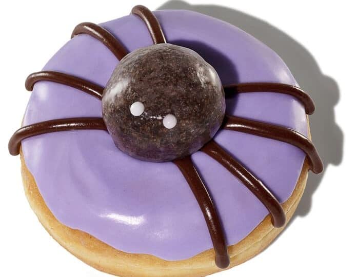 Dunkin spidey donut