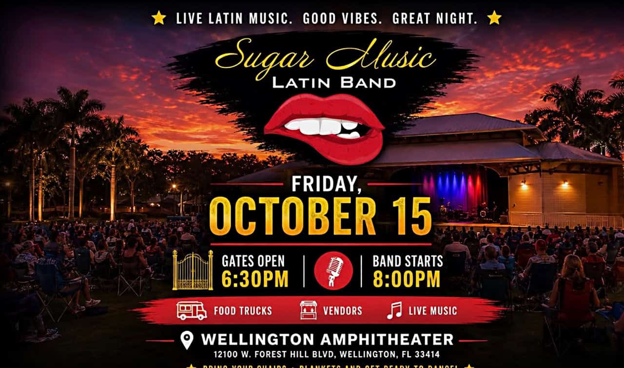 Free weekly concerts with food trucks and vendors in Wellington