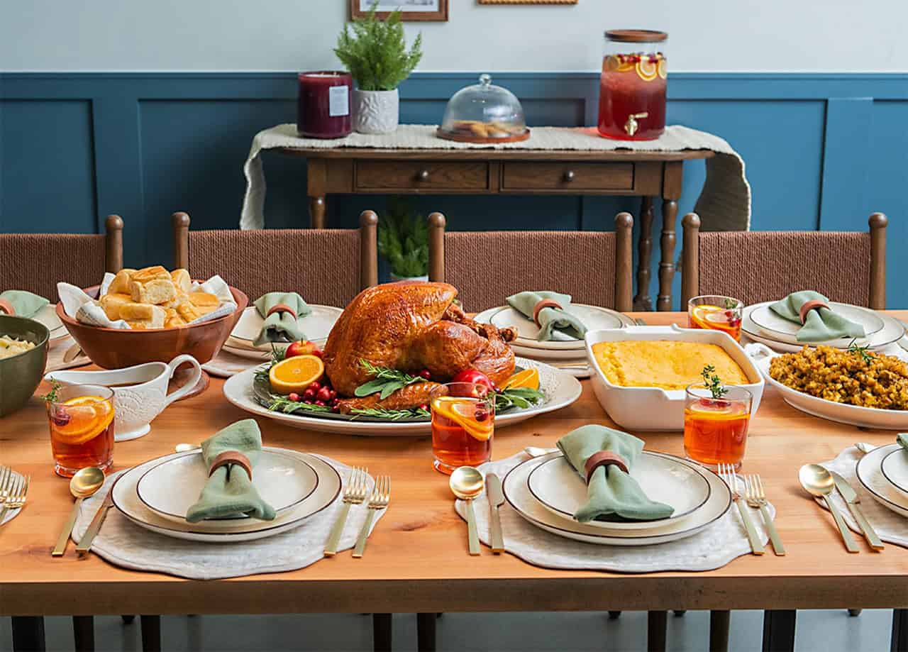 Walmart Holiday Meal Basket deal serves ten for less than last year